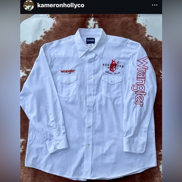 Wrangler Pendleton Whiskey Button Up - Picture 1 of 6